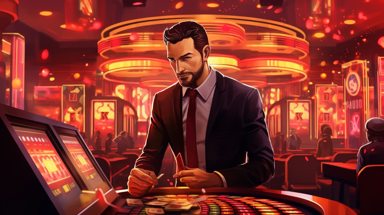 Tampilan halaman kategori game dominator di perangkat Android dengan navigasi tab